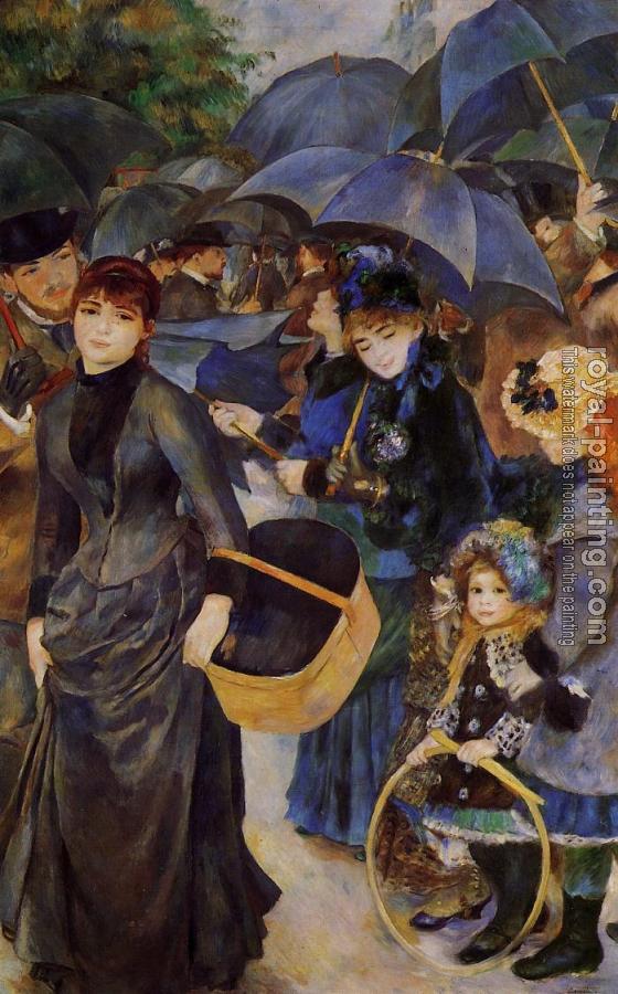 Pierre Auguste Renoir : Umbrellas